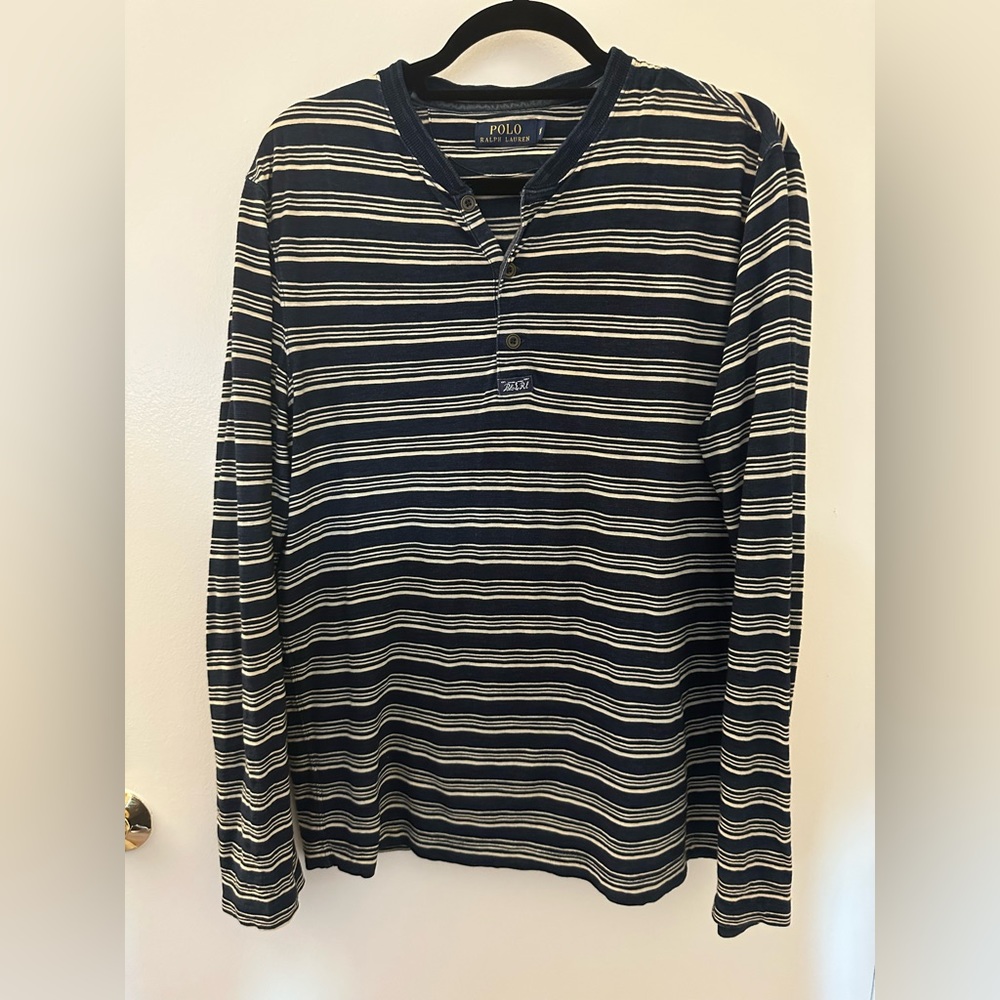 POLO Ralph Lauren long sleeved Henley - M